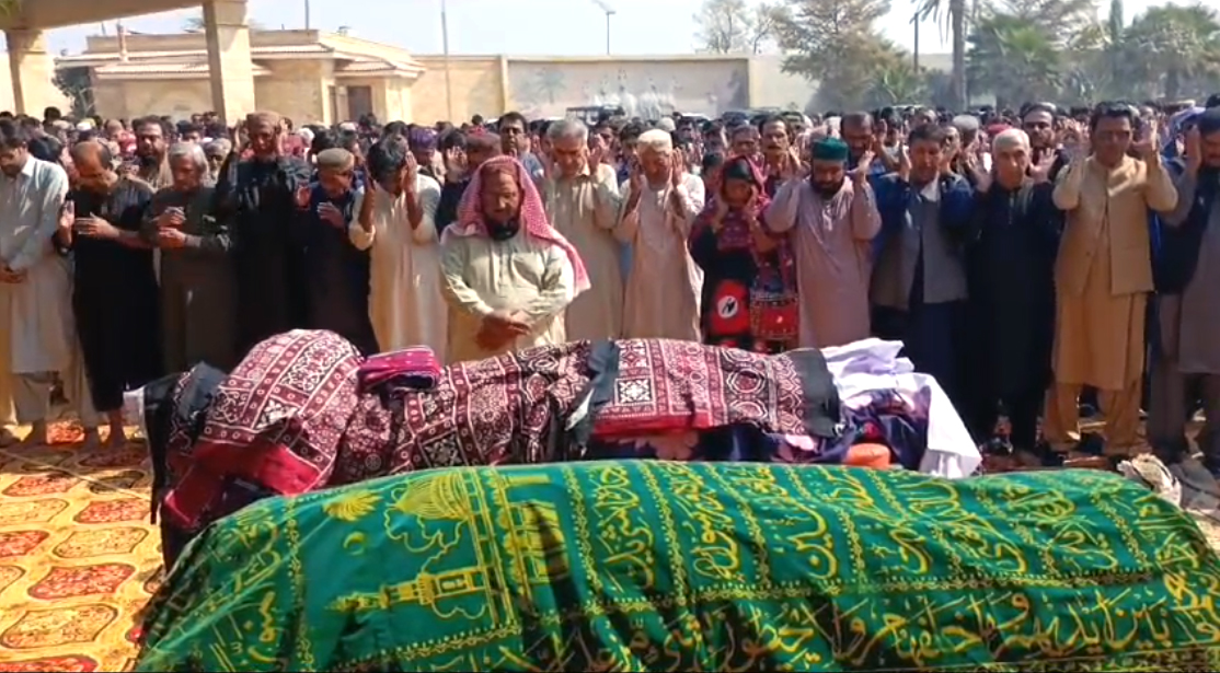 ناليواري اديب، ليکڪ ڊاڪٽر ذوالفقار علي سيال جي جنازي نماز  ادا
