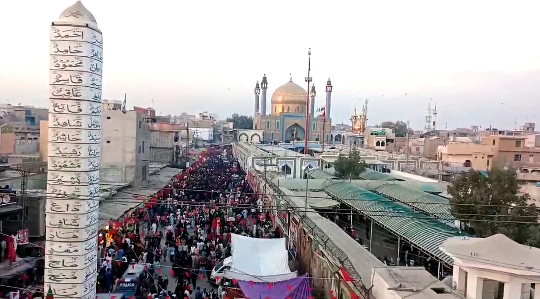 لال شهباز قلندر جي عرس جون تقريبون جاري