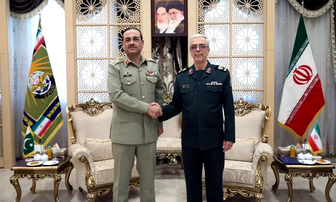 فيلڊ مارشل سيد عاصم منير جو ايران جي جنرل اسٽاف هيڊڪوارٽرز جو دورو