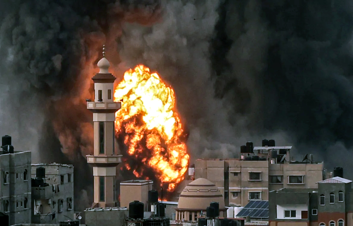 غزا تي اسرائيلي حملا جاري، 20 کان وڌيڪ فلسطيني شهيد